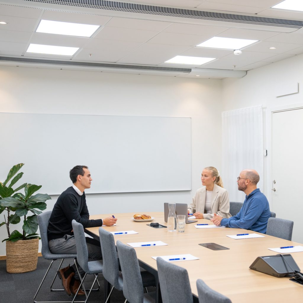 Ask room lighting set for meeting rooms